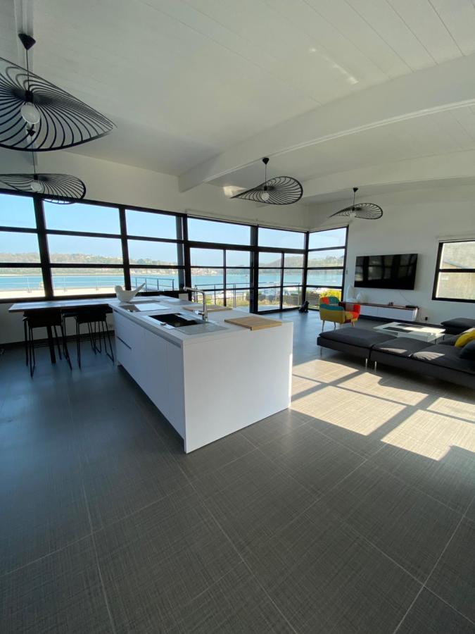 Maison Villa Montmarin Vue Mer Bretagne Nord Vers Roscoff Carantec Morlaix Plouescat Locquenole Avec Son Spa Et Sa Vue Mer Eksteriør billede