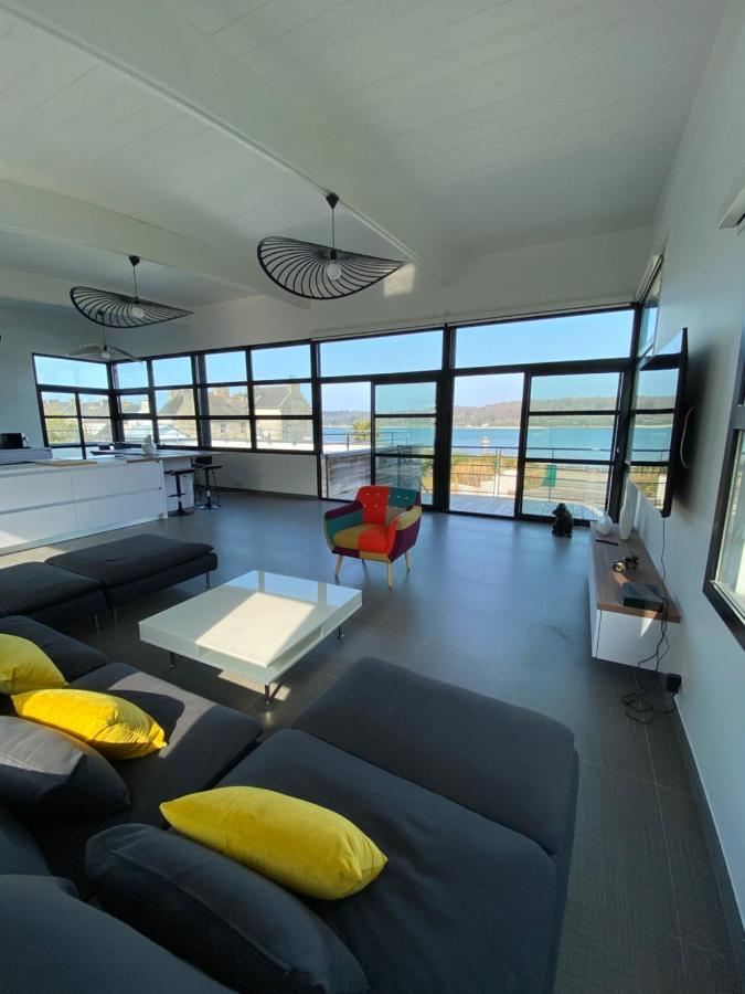 Maison Villa Montmarin Vue Mer Bretagne Nord Vers Roscoff Carantec Morlaix Plouescat Locquenole Avec Son Spa Et Sa Vue Mer Eksteriør billede